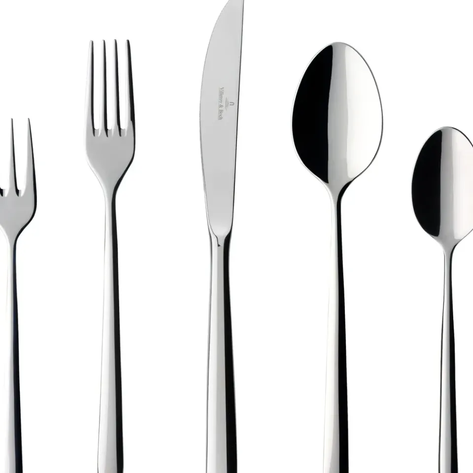 Villeroy & Boch Piemont cutlery 30 pieces, Stainless steel Silver-coloured Sale