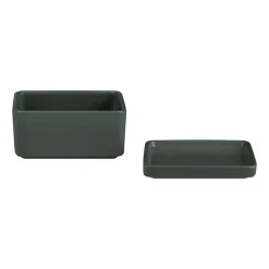 Blomus Pilar butter dish - storage box 250 ml, Agave Green Best