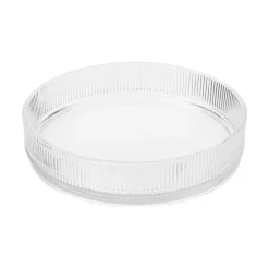 Stelton Pilastro serving bowl Ø23 cm, Clear Transparent New