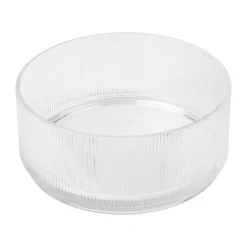 Stelton Pilastro serving bowl Ø21 cm, Clear Transparent Hot