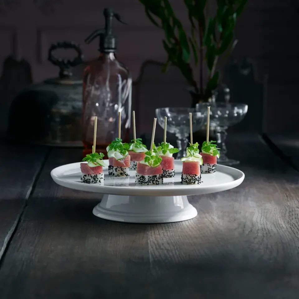 Pillivuyt cake stand Ø 30 cm, White Best