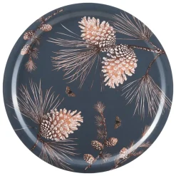 Åry Home Pine Cone tray Ø 49 cm, Thunder Blue Clearance