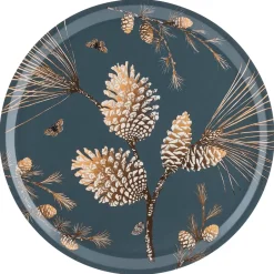 Åry Home Pine Cone tray Ø 38 cm, Thunder Blue Online