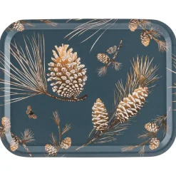 Åry Home Pine Cone tray 28x36 cm, Thunder Blue New