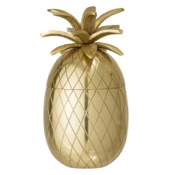 Bloomingville Pineapple ice bucket, 24 cm Gold-coloured Hot