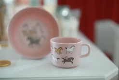 Rätt Start Pippi Cirkus mug 25 cl, Pink Clearance