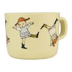 Rätt Start Pippi Cirkus mug 25 cl, Yellow Outlet
