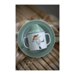 Rätt Start Pippi Cirkus sippy cup 20 cl, Green Multi Discount