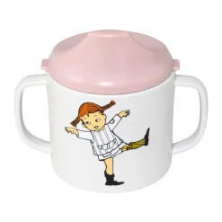 Rätt Start Pippi Cirkus sippy cup 20 cl, Pink Multi Sale