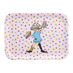 Muurla Pippi tray 20x27 cm, Birthday Pink