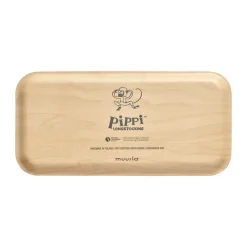 Muurla Pippi tray 13x27 cm, Pippi Longstocking Yellow