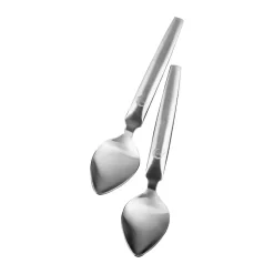 Plate It Plate-it quenelle spoons 2-pack, Steel Silver-coloured Outlet