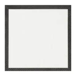 Iittala Play paper napkins 33x33 cm 20-pack, Ecru-Black WhiteBlack Online