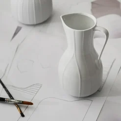 Rörstrand Pli Blanc pot 1 L, White Best