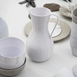 Rörstrand Pli Blanc pot 1 L, White Best