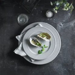 Pillivuyt Plissé plate Ø 28 cm, White Online