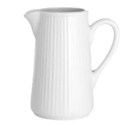 Pillivuyt Plissé pot 35 cl, White Best