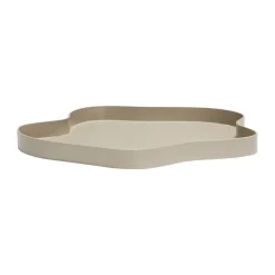Hübsch Pond serving tray, Sand Beige Outlet