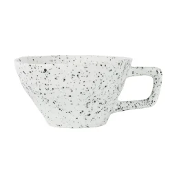 Olsson & Jensen Poppi cup, white-black BlackWhite Discount
