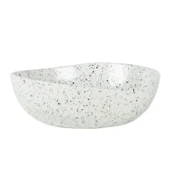 Olsson & Jensen Poppi soup and pasta bowl, white-black BlackWhite Hot