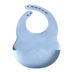 Jack o Juno Poppy bib, Pale Blue Hot