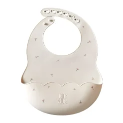 Jack o Juno Poppy in Bloom bib, Poppy Print White Online