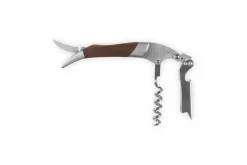 Le Creuset Premium Waiter's Friend corkscrew, Black walnut Brown