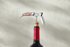 Le Creuset Premium Waiter's Friend corkscrew, Black walnut Brown