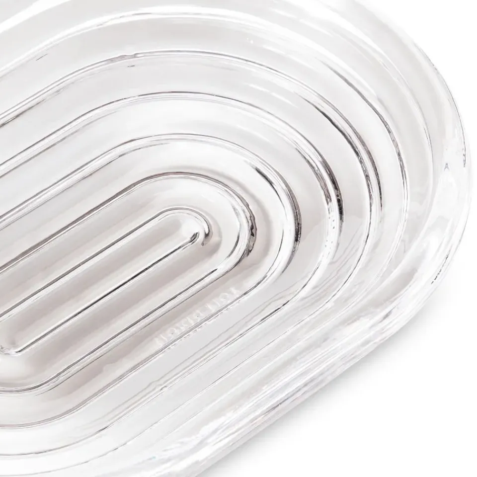 Tom Dixon Press bowl large, clear Transparent Outlet