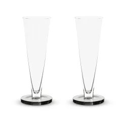 Tom Dixon Puck champagne glass 12.5 cl, Clear Transparent Hot