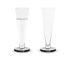 Tom Dixon Puck champagne glass 12.5 cl, Clear Transparent Hot