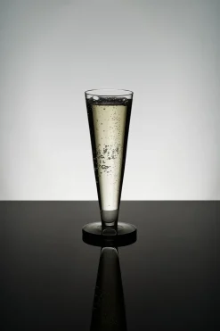 Tom Dixon Puck champagne glass 12.5 cl, Clear Transparent Hot