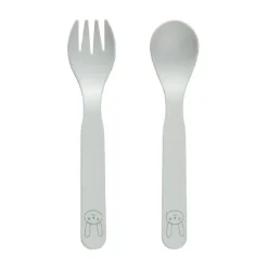 OYOY Pullo children's cutlery set, Pale Mint Green Hot