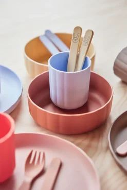 OYOY Pullo children's cutlery set, Caramel Pink New