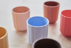 OYOY Pullo cup 2-pack, Rose-apricot PinkOrange