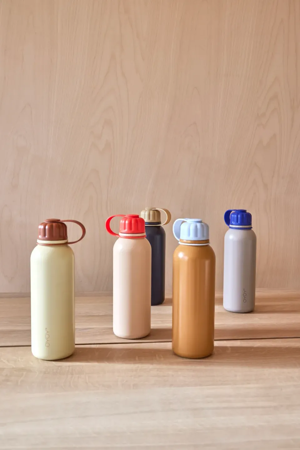 OYOY Pullo water bottle 52 cl, Coral-Cherry Red BeigeRed Sale