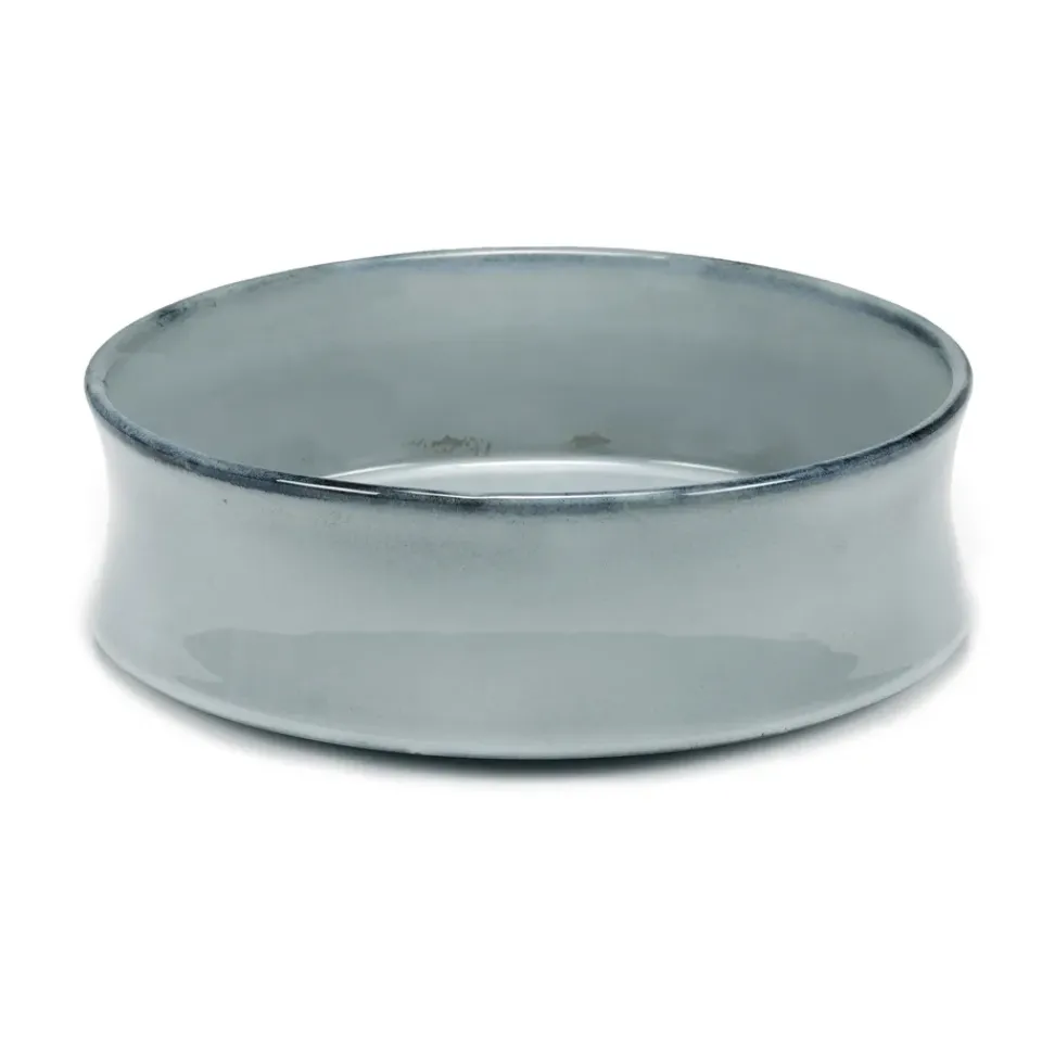 Serax Pure bowl glazed L 24 cm, Blue New