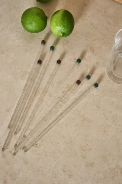 Scandi Living Pure cocktail stirrers 4-pack, Green Best