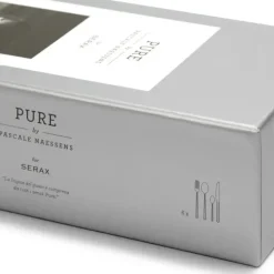 Serax Pure cutlery 24 pieces, stainless steel Silver-coloured Hot