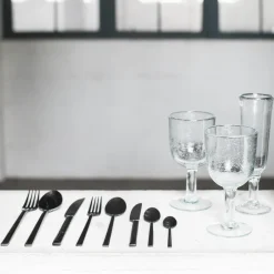 Serax Pure dessertspoon, Black