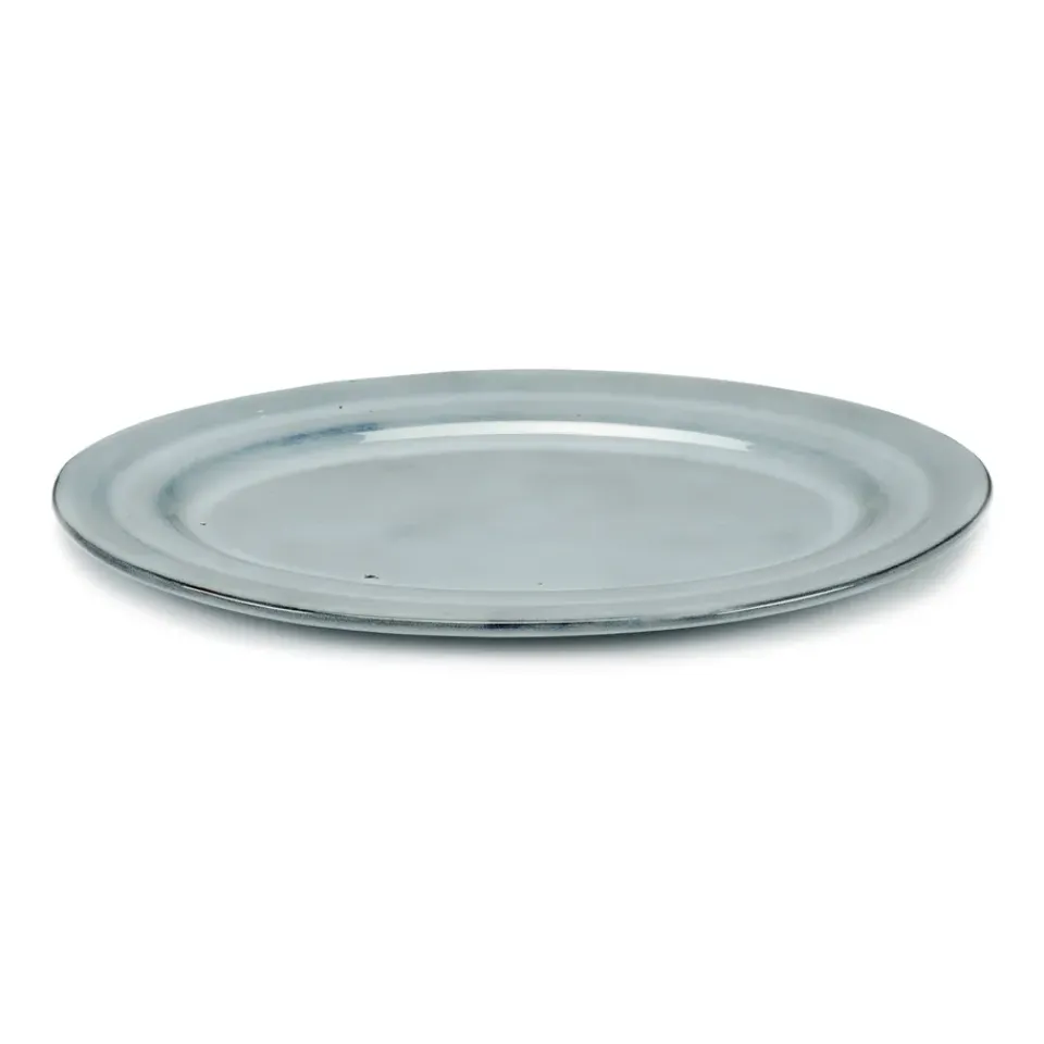 Serax Pure serving bowl oval glazed, Blue Sale