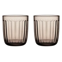 Iittala Raami drinks glass 26 cl 2-pack, linen Beige Discount