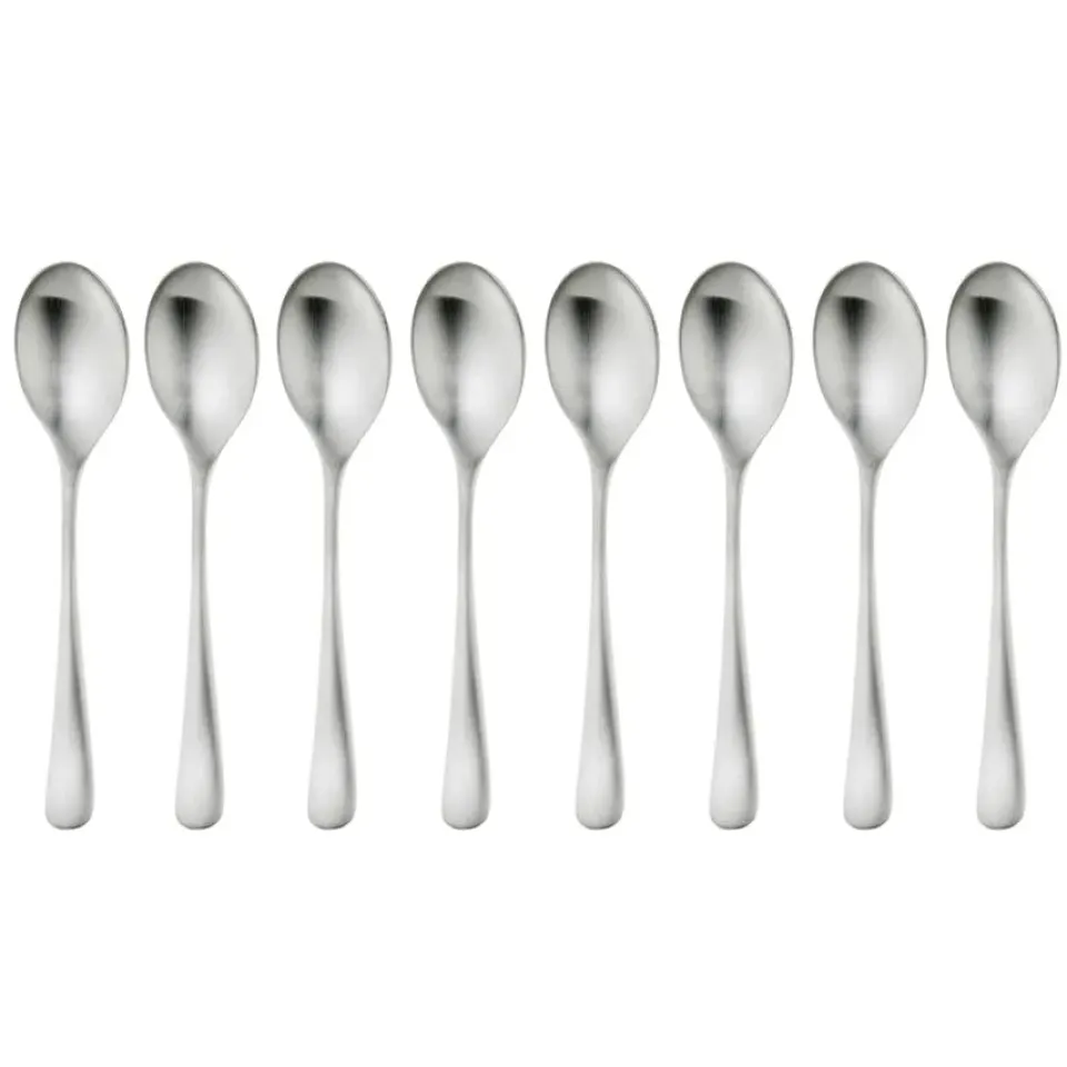 Robert Welch Radford coffee spoon matte 8 pieces, Stainless steel Silver-coloured Clearance