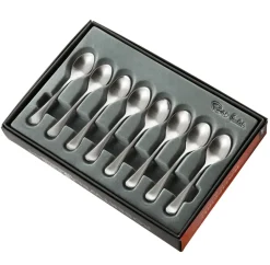 Robert Welch Radford coffee spoon matte 8 pieces, Stainless steel Silver-coloured Clearance