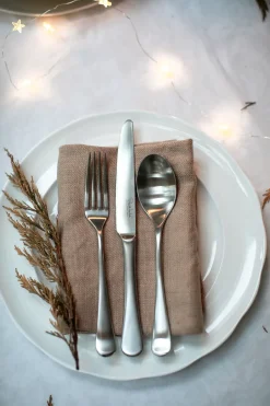 Robert Welch Radford cutlery matte, 56 pieces Silver-coloured