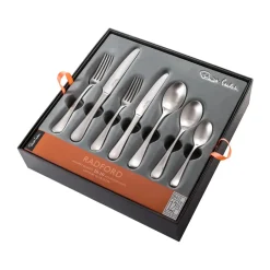 Robert Welch Radford cutlery matte, 84 pieces Silver-coloured Online