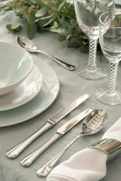 Robert Welch Radford cutlery mirror, 42 pieces Silver-coloured Outlet