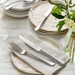 Robert Welch Radford cutlery mirror, 42 pieces Silver-coloured Outlet