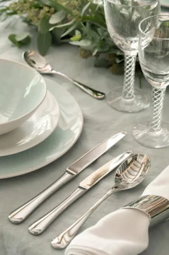 Robert Welch Radford cutlery mirror, 56 pieces Silver-coloured Outlet