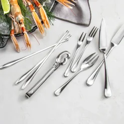 Robert Welch Radford lobster fork mirror, Stainless steel Silver-coloured